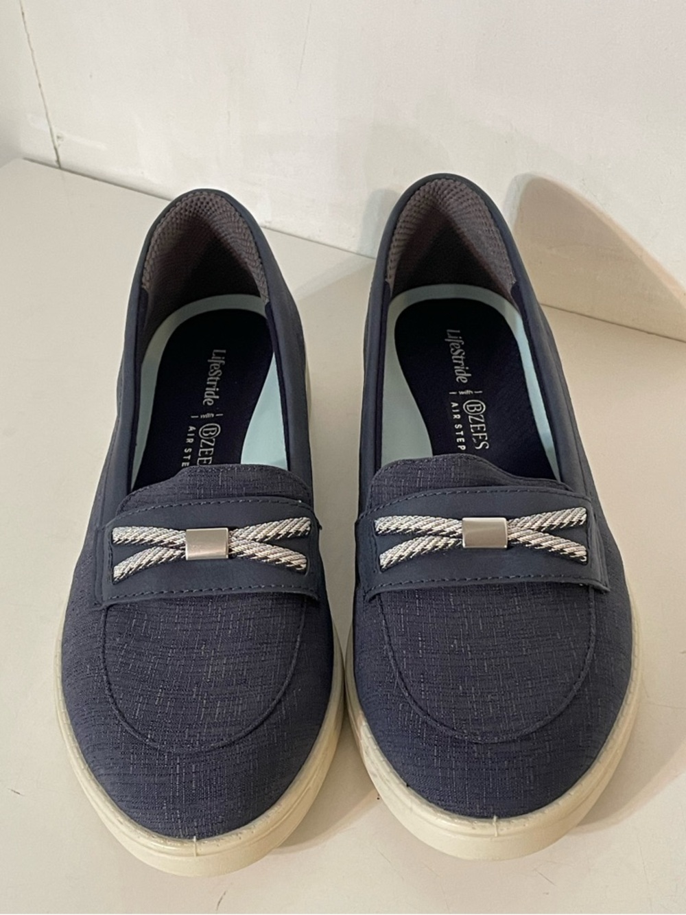 BZees Slip Ons in Blue